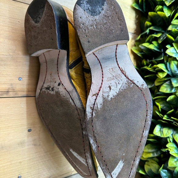 Jo Ghost Cognac Zipper Ankle Luxury Boots Vero Cuoio Made in Italy EU 43 - Picture 6 of 7